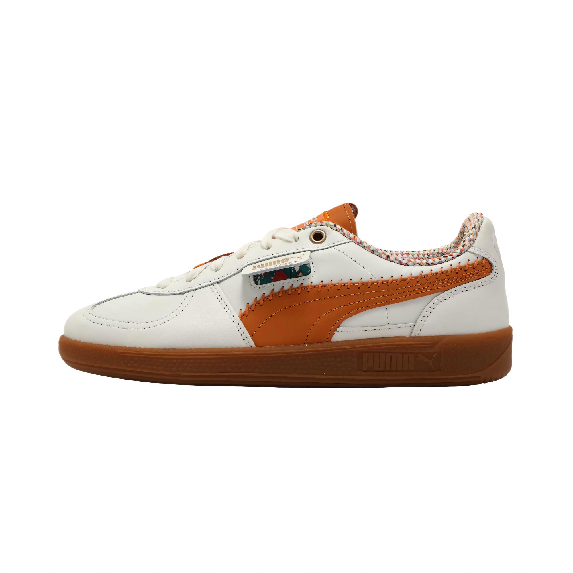 Кеды PUMA × SQUID GAME Palermo (бело-желтые)