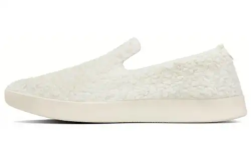 Allbirds Wool Lounger Fluffs Cushioning Slip Resistant Low top Sports Casual Shoes Women's Natural White
