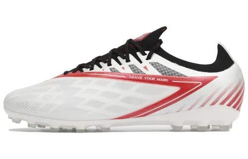 KELME Shadow 1.0 MG Multi Ground Artificial Turf Slip Resistant Abrasion Resistant Soccer Shoes Men's White Black Red