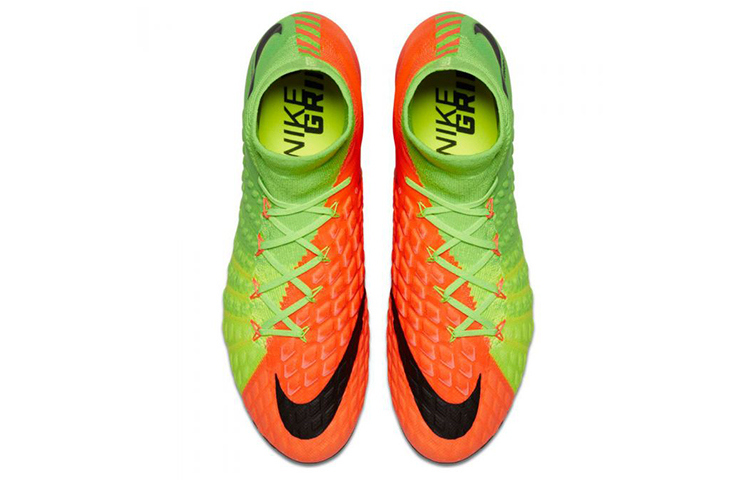 Мужские бутсы Nike AG Football Boots (зелено-черные) — Зелёный / чёрный / красный — фото 4