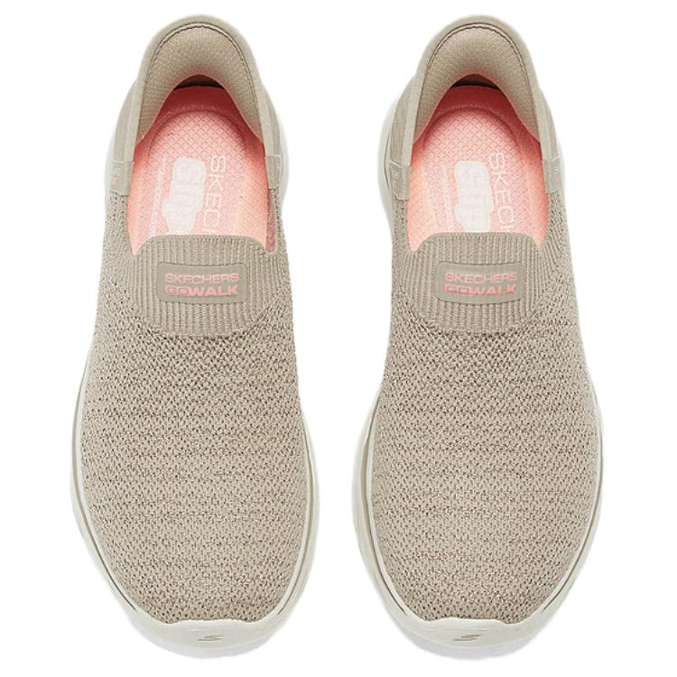 Skechers GO WALK 7 Breathable Low top Casual Shoes Women’s Taupe