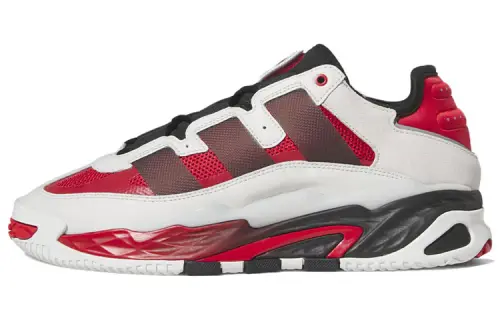 Adidas Niteball 'Crystal White Scarlet'