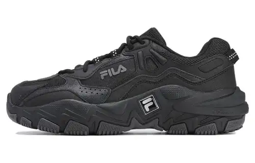 FILA Fila Predator 2 Comfortable Everyday Wear-Resistant Low-top Life Casual Shoes Men's Black