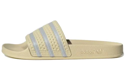 Adidas Originals ADILETTE Slide Slippers Men's Yellow/Purple