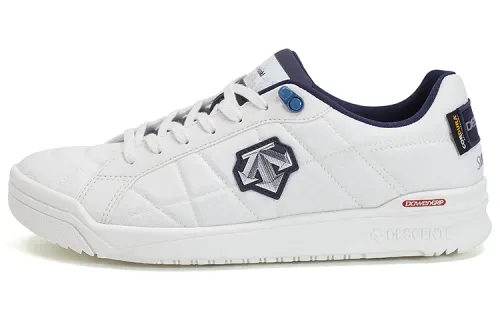 DESCENTE Ski Style Low top Casual Shoes Unisex White