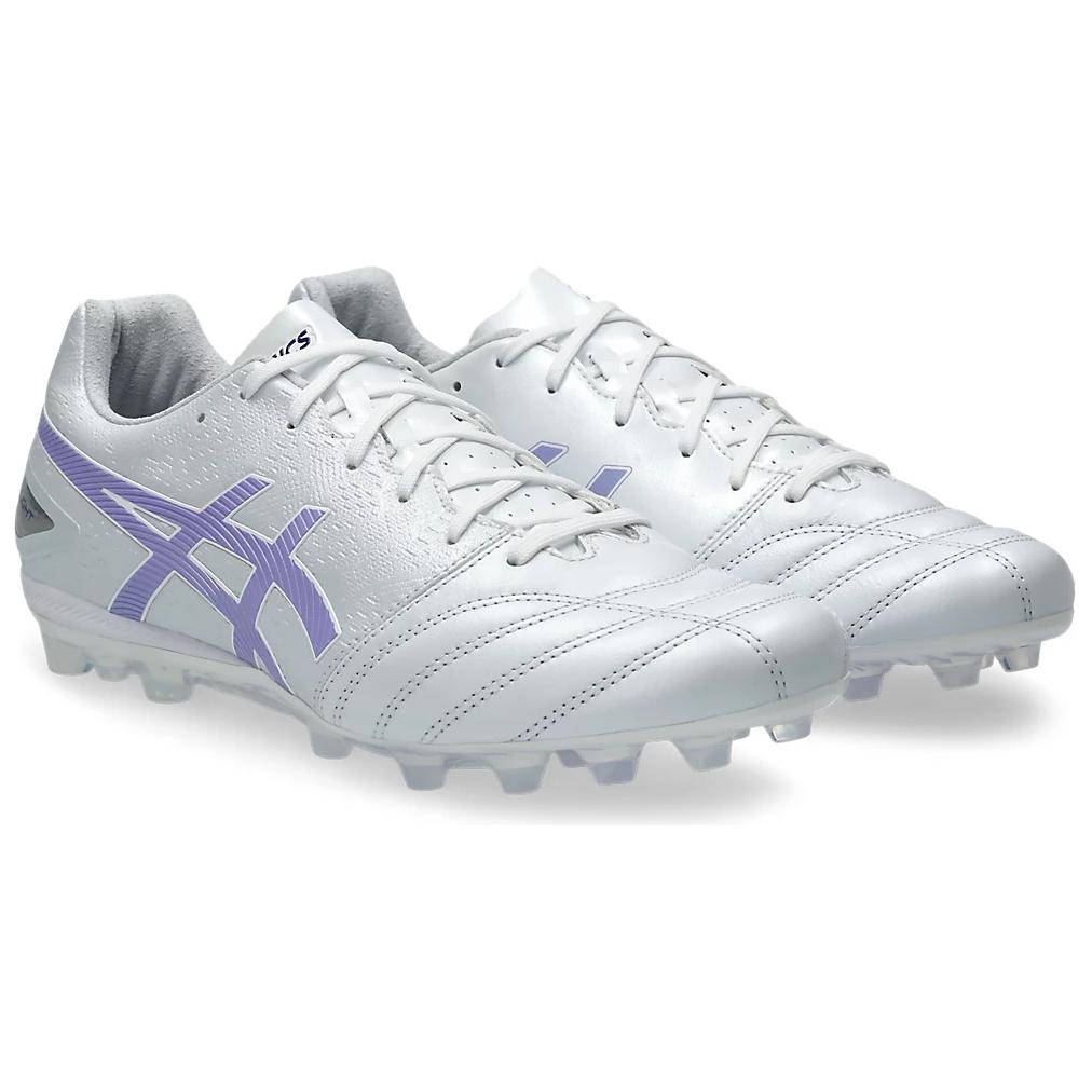 ASICS DS LIGHT PRO Comfortable AG Artificial Ground Abrasion Resistant Soccer Shoes Unisex Gray Purple