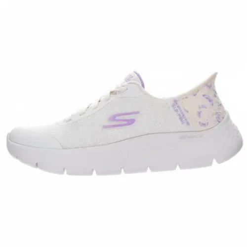 Skechers Go Walk Fle Abrasion Resistant Low top Casual Shoes Women's White