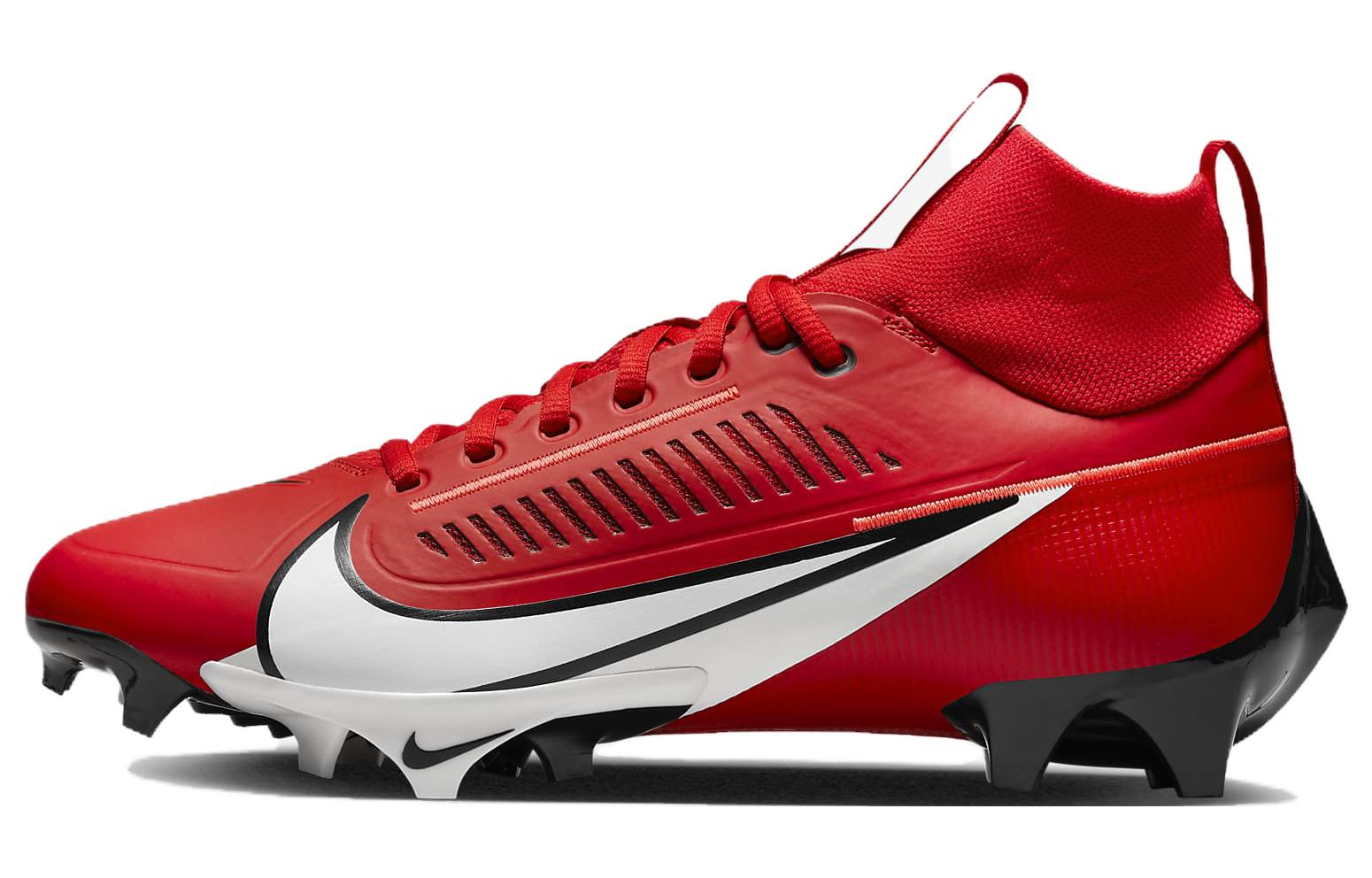 Nike Vapor Edge Pro 360 2 Artificial Turf Fabric Microfiber Sports Professional Stable Comfort Shock Absorbing Anti-Slip Rugby Shoes Unisex Red