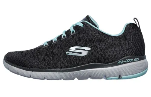 Skechers Flex Appeal 3.0 Casual Shoes Women's Low Top Blue/Gray