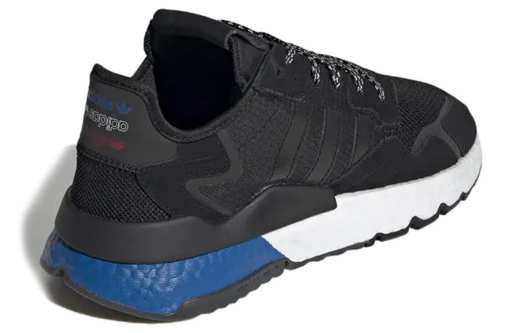 Кроссовки adidas originals Nite Jogger (черный) — Чёрный — фото 3