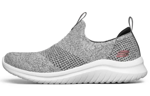 Skechers Ultra Flex 2.0 Running Shoes Gray/White/Black Women's