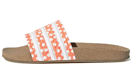 Adidas Wmns Adilette Slide 'Polka Dot - Beam Orange Gum' Women's