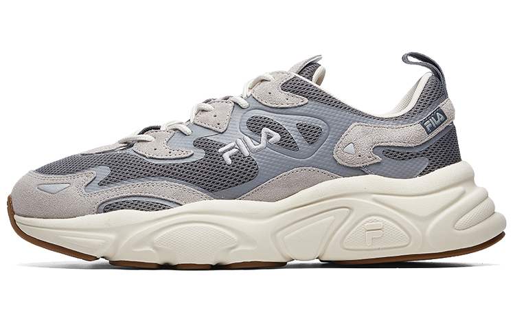 FILA Fila Mars 1 Mars Shoes Love Split in Half Sports and Comfort Low-top Life Casual Shoes Men's Gray Brown White