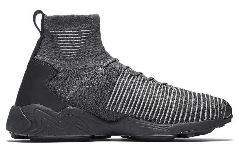 Мужские кеды Nike Zoom Mercurial Flyknit (черный) — Чёрный — фото 2