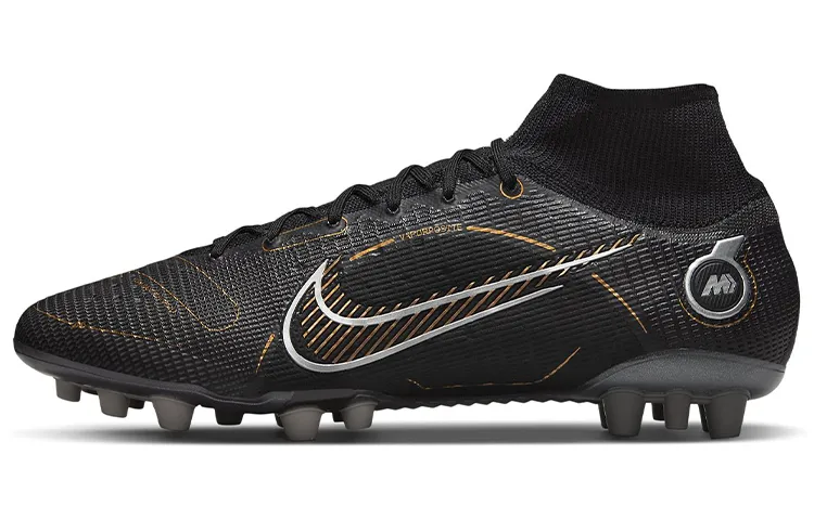 Nike Mercurial Superfly 8 Elite Ag 'Black Metallic Gold'