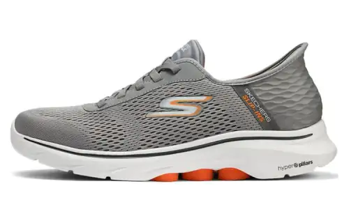 Skechers GO WALK 7 Penetration Technology Mesh, Textile Wear resistant And Lightweight Low top Casual Shoes Men's