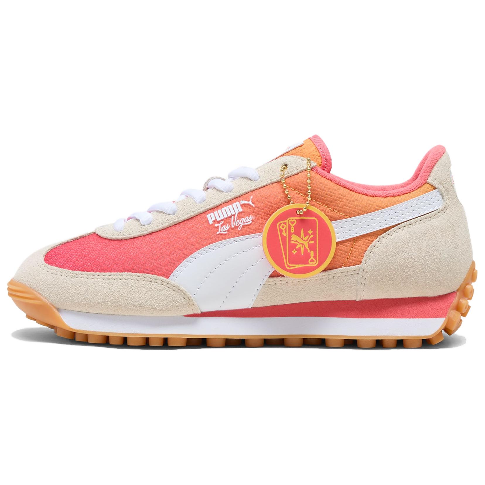 PUMA Easy Rider Low top Casual Shoes Women's Pink White