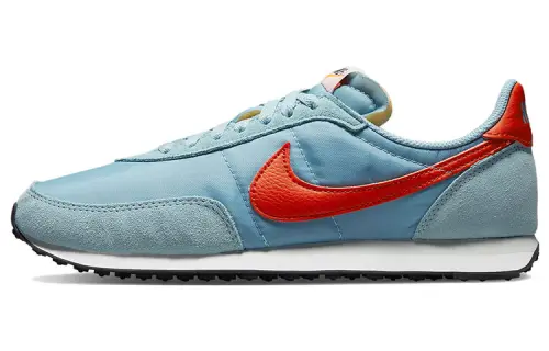 Nike Waffle Trainer 2 Worn Blue Team Orange