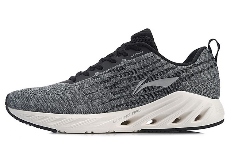 Li Ning Arc Textile, Synthetic Leather Cushioning Slip Resistant Abrasion Resistant Breathable Lightweight Low top