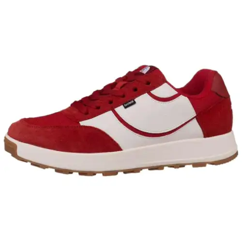 THE NORTH FACE Slip Resistant Abrasion Resistant Low top Casual Shoes Unisex Red