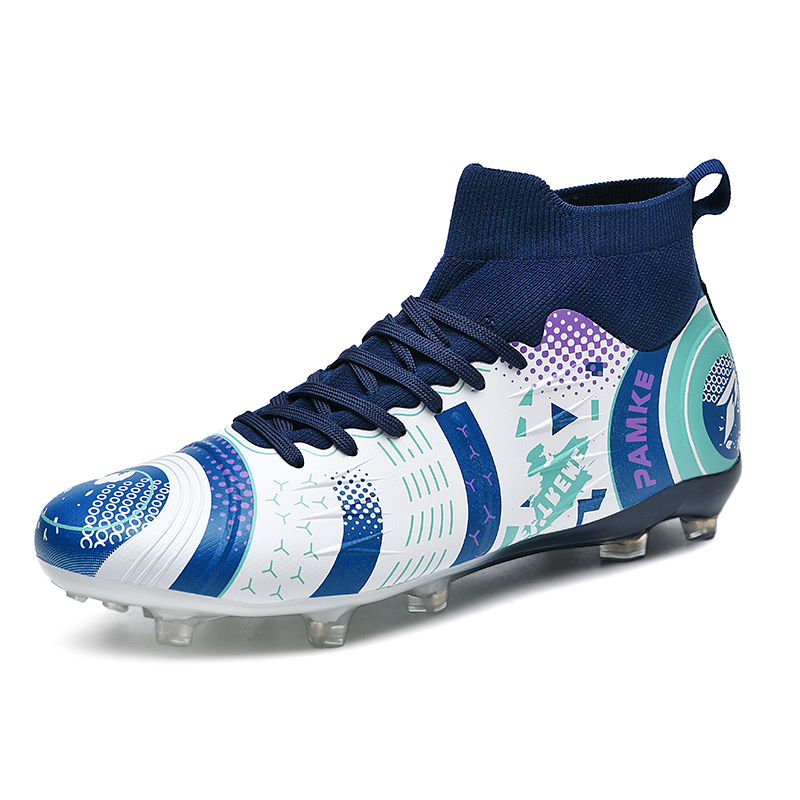 PANKE AG Artificial Ground Artificial Turf Long Stud Unisex White Dark Blue