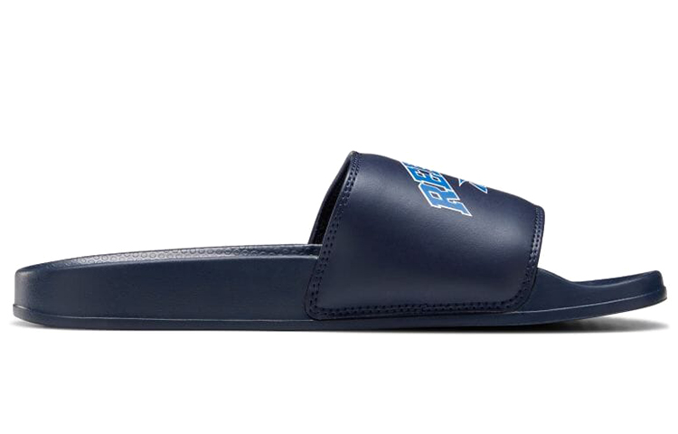 Шлепанцы Reebok classic slide (темно-синие) — фото 2