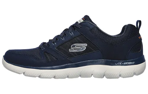 Skechers Summits Casual Shoes Men's Low Top Marine Blue