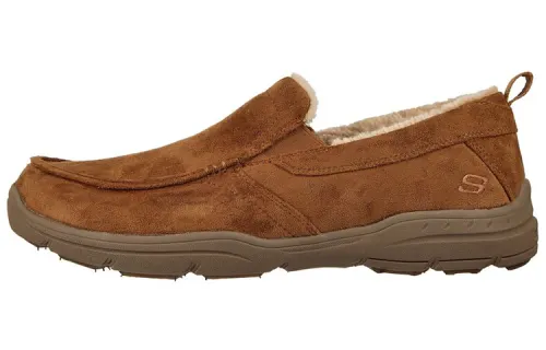 Skechers Relaxed Fit Casual Shoes Men's Low Top Brown
