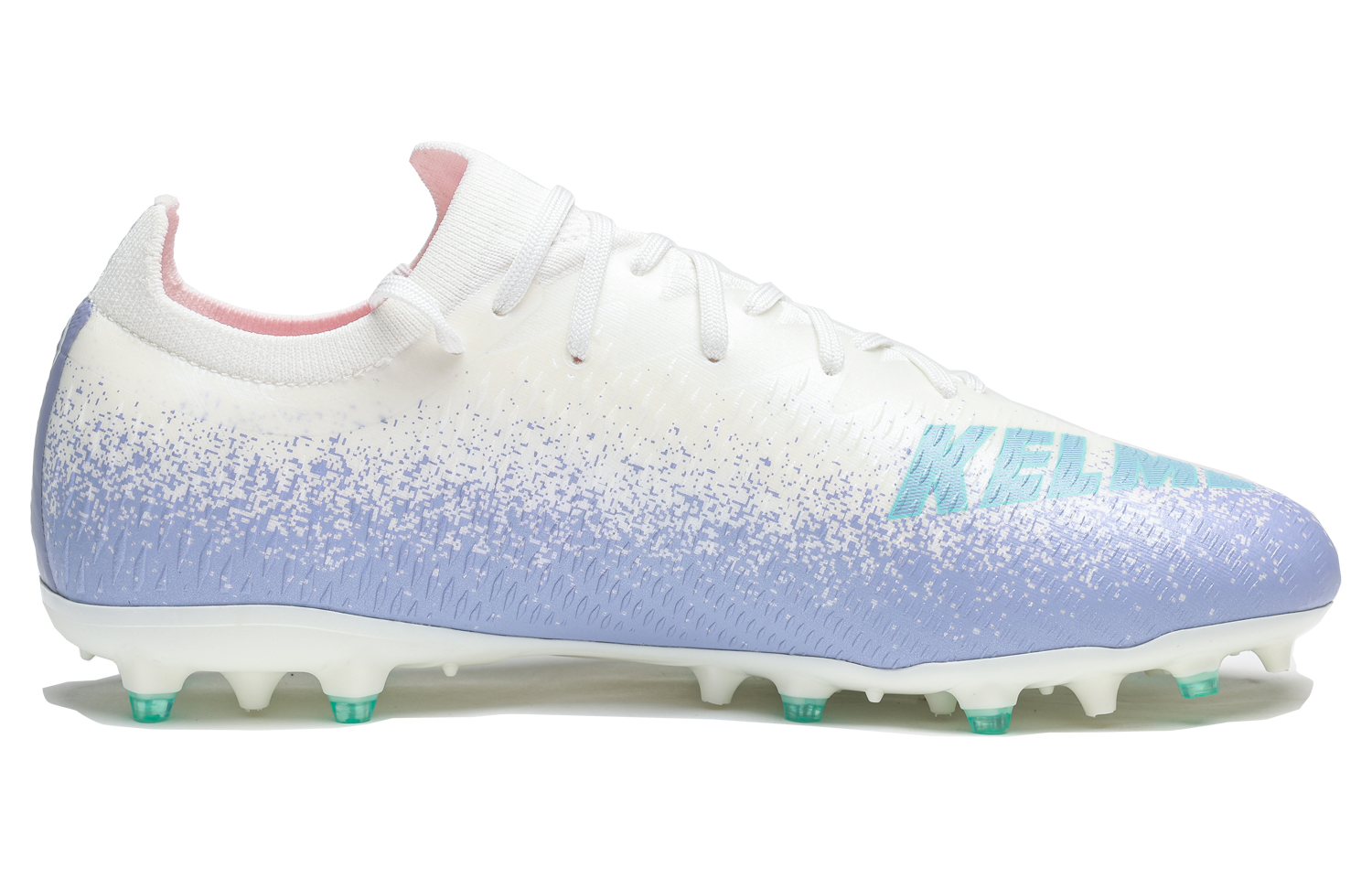 KELME MG Multi Ground Soccer Shoes Unisex White Purple
