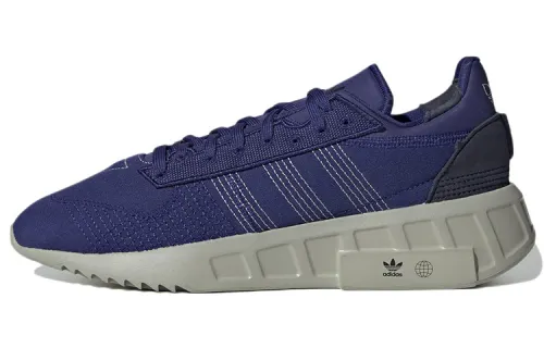 Adidas Originals Geodiver Primeblue Fabric Abrasion Resistant Low top Casual Shoes Men's Dark Blue