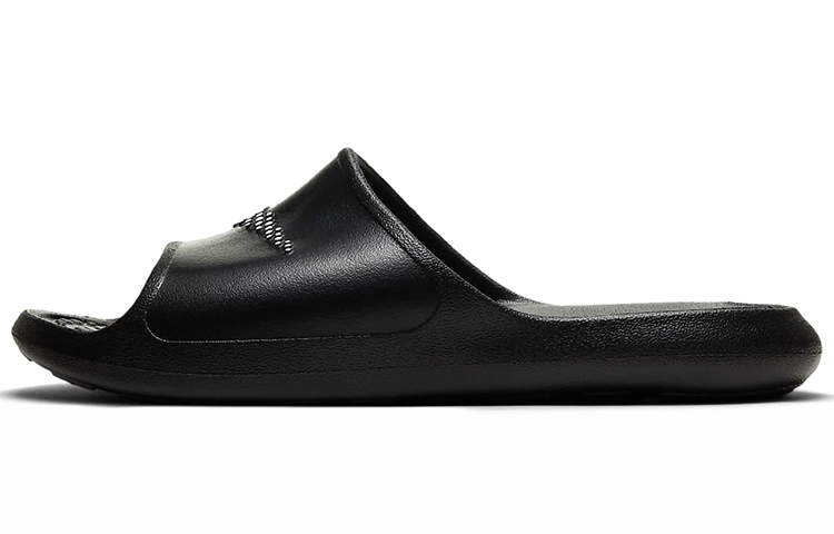 Nike Victori One Shower Slide Polka Dot Swoosh Black Women's