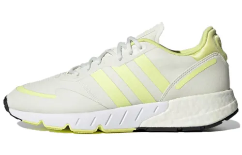 Adidas Originals ZX 1K BOOST Abrasion Resistant Low top Casual Shoes Men's Light Gray