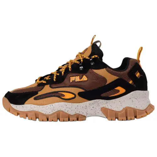 FILA Ray Tracer Tr 2 Low top Casual Shoes Men's Brown Black Orange