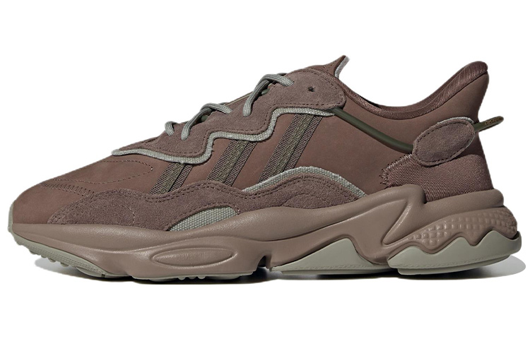 Кроссовки adidas Originals Ozweego (коричневые)