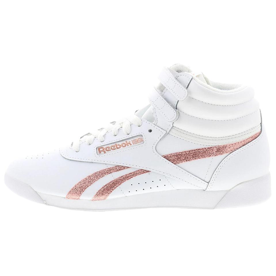 Freestyle Wmns Reebok High 'White Rose Gold' Women's