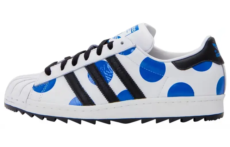 Superstar Jeremy Scott x Superstar Adidas Originals 80s Ripple J 'Blue Polka Dots'