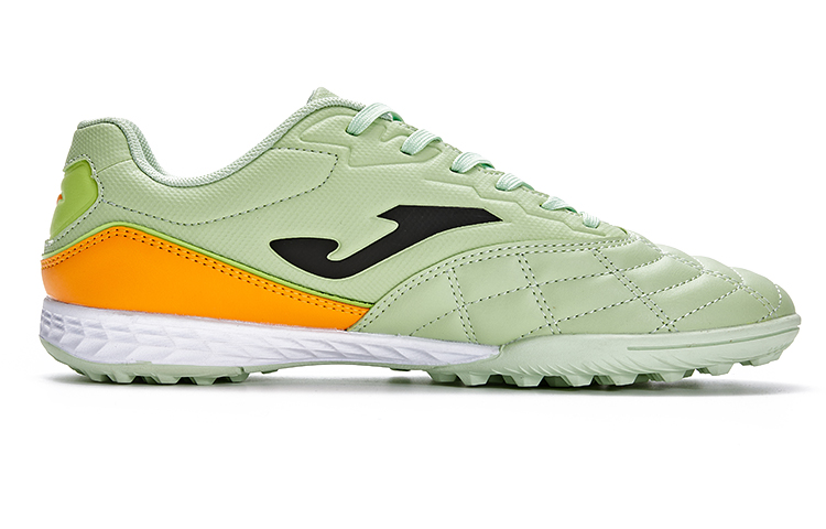 Joma Comfortable Round Toe TF Turf Firm Ground Slip Resistant Abrasion Resistant Soccer Shoes Men’s Light Green