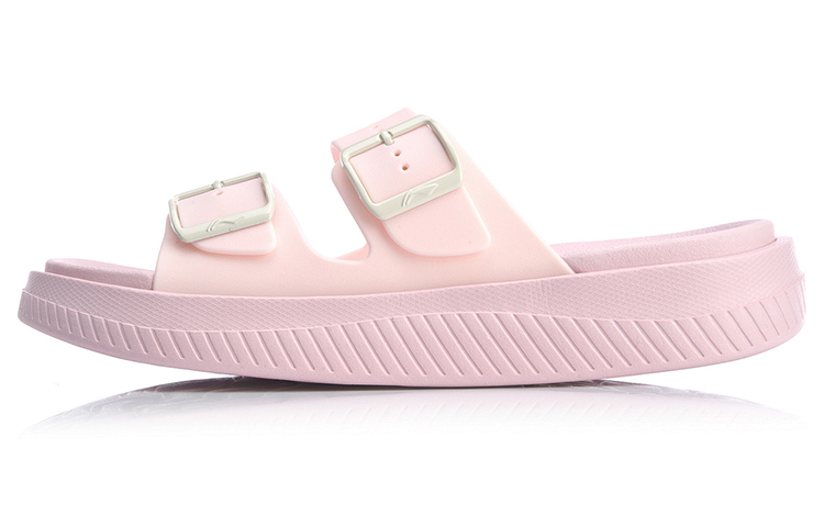 Li Ning Clap Comfortable Slip Resistant Slide Slippers Women's Pink