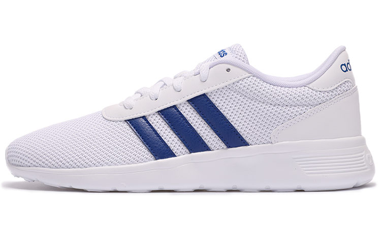Мужские кроссовки adidas neo Lite Racer 2.0 (бело-синие)