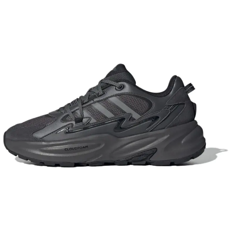 Adidas OZWAVE SURGE Comfortable Slip Resistant Abrasion Resistant Low top Casual Shoes Unisex Black