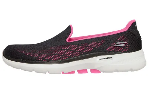Skechers GOwalk 6 Cosmic Force Loafers Black/Pink Women's