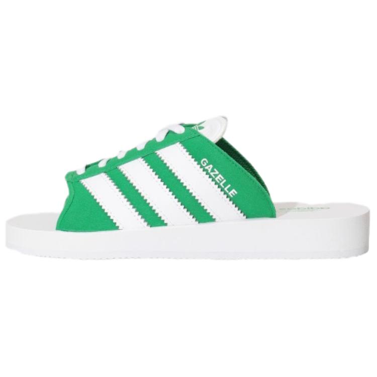 Шлепанцы adidas originals GAZELLE BEACH (зеленые)