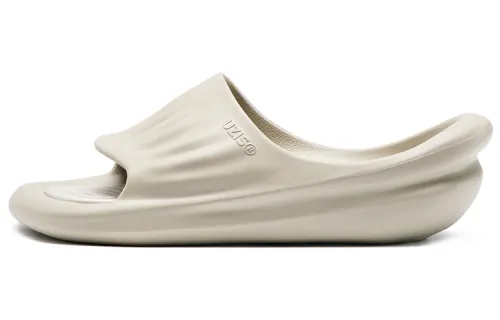 UZIS THE STEP Casual Quiet Slide Slippers Unisex Desert Yellow