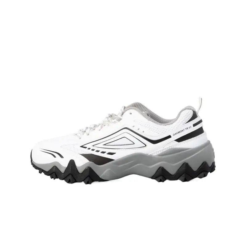 FILA Oakmont Low top Casual Shoes Unisex Gray White