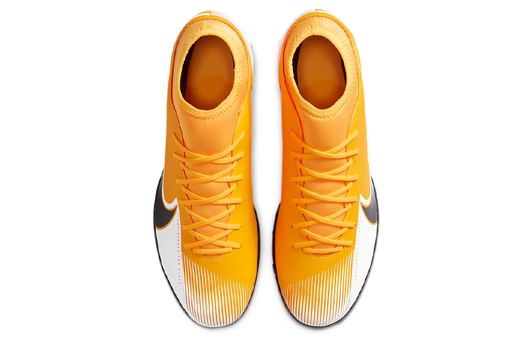Футбольные бутсы Nike Mercurial Superfly 7 13 Club TF (черныйжелтый) — Чёрныйжёлтый — фото 4