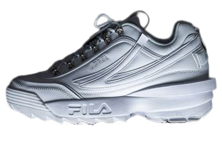 Adrer x FILA Disruptor 2 EXP Low top Sports Casual Shoes Unisex White