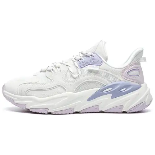 FILA Wave Low Top Shoes 'White Purple' Women's