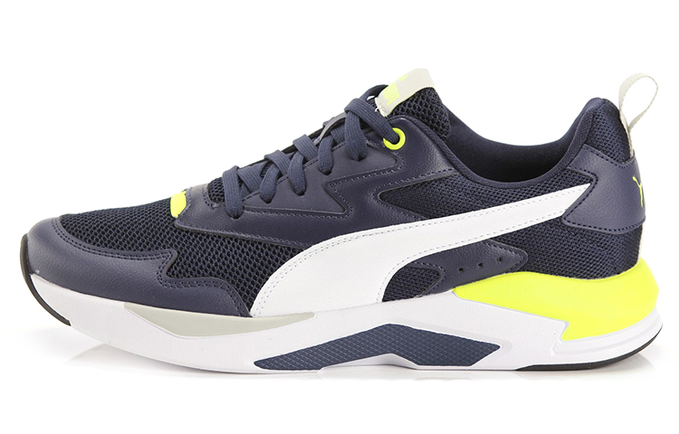PUMA X RAY Casual Shoes Unisex Low Top Blue/White/Yellow