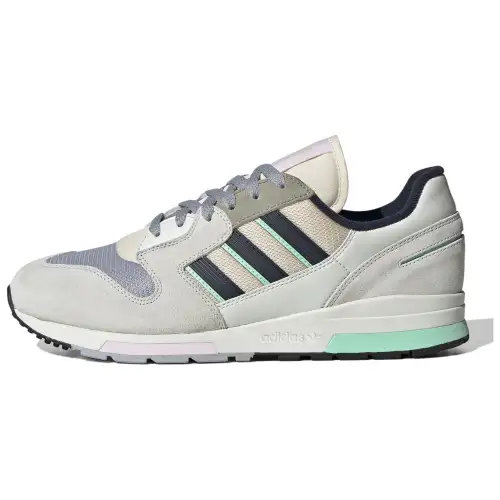 Adidas Originals ZX 420 Slip Resistant Abrasion Resistant Low top Casual Shoes Men's Beige Gray