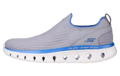 Skechers Glide Step Low top Casual Shoes Men's Gray Blue